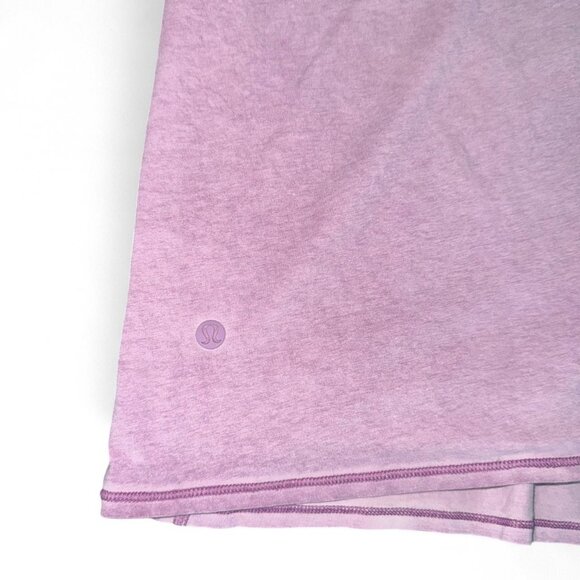 Lululemon athletica All Tied Up Lavender Purple Tank Top Open Tie Back Shirt - Picture 3 of 7
